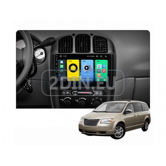DODGE Caravan - 10" МУЛТИМЕДИЯ / Навигация android 16